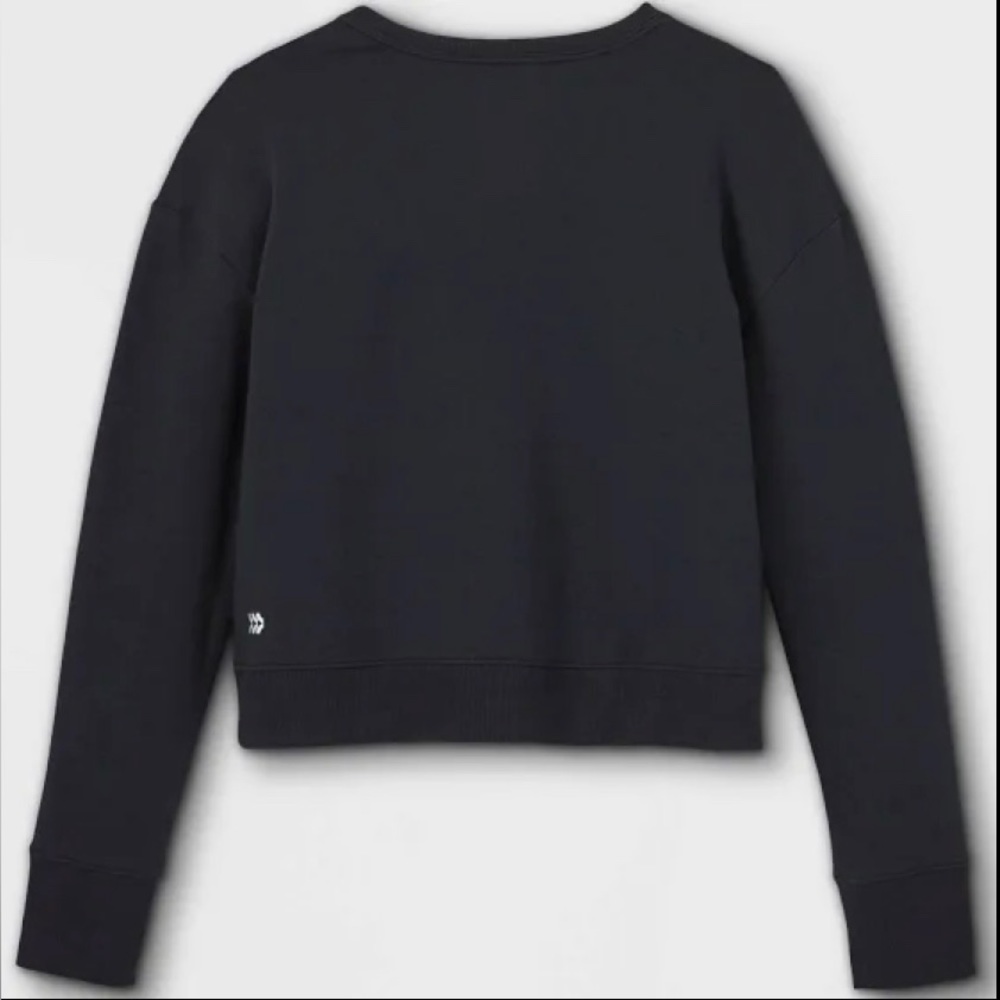 Girls' Pullover Sweatshirt - All in Motion™ Black L